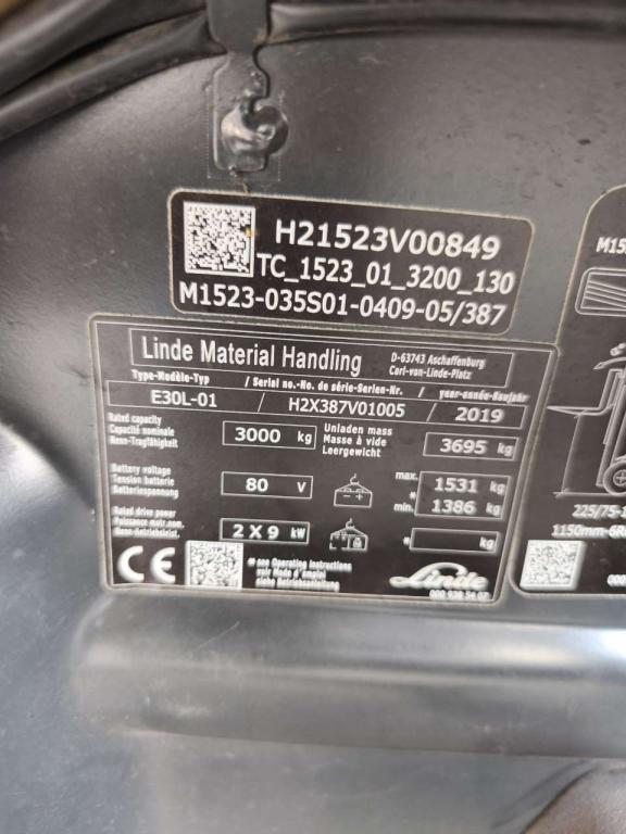 Linde E30L-01 Photo 7