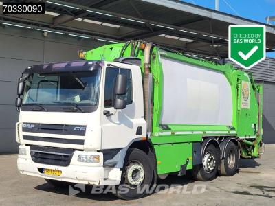 Daf CF75.250 6X2 Geesink Norba 20m3 Garbage Truck Steering Axle Euro 5 sold by BAS World B.V.