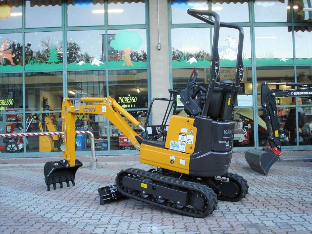 Kato HD 12 VXE - MOTORE YANMAR CARRO ALLARGABILE Photo 11