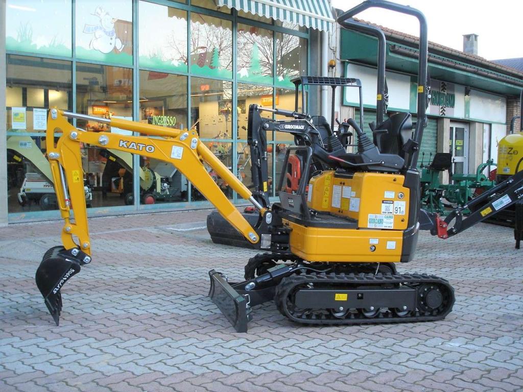 Kato HD 12 VXE - MOTORE YANMAR CARRO ALLARGABILE Photo 18