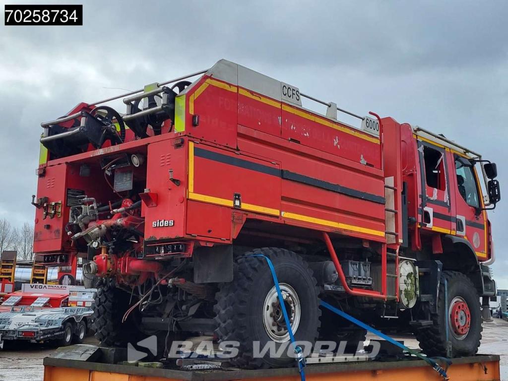 Renault Thomas 4X4 FOR PARTS Renault / Thomas Sides 6000 Ltr 4x4 Feuerwehr Euro 5 Photo 6