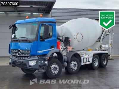 Mercedes Arocs 3240 8X4 9m3 Stetter Mixer Full Steel Euro 6 sold by BAS World B.V.