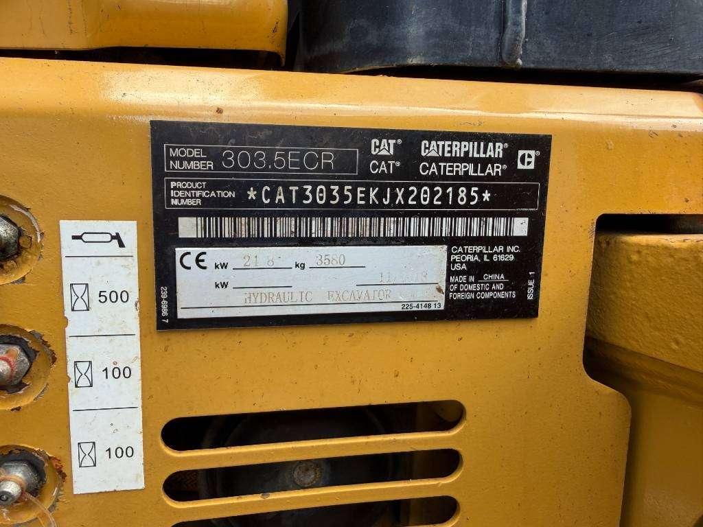 Caterpillar 303.5E CR Photo 9