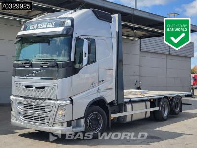 Volvo FH 500 6X2 735cm open load floor + ramps Lift+steering axle VEB+ I-Park cool Euro 6 sold by BAS World B.V.