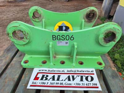 S60-BGS for 12-18 ton excavators Attachment plate sold by Balavto