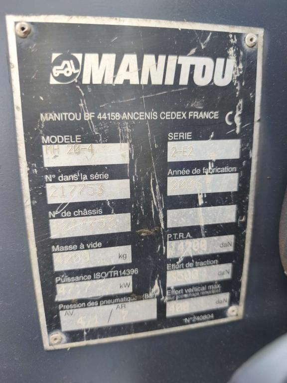 Manitou MH20-4 Photo 8