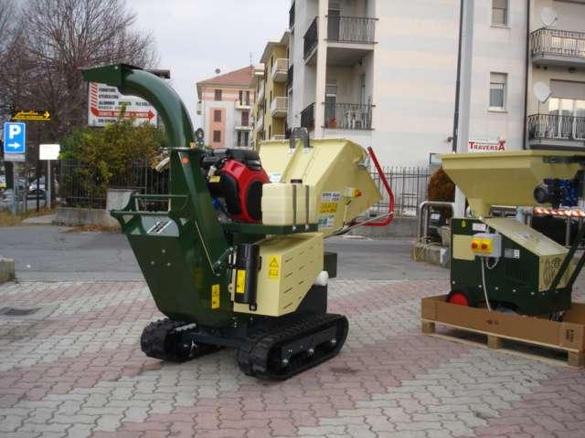 Negri BIOTRITURATORE NEGRI R 240 CINGOLATO HONDA GX 630 BICILINDRICO Photo 4