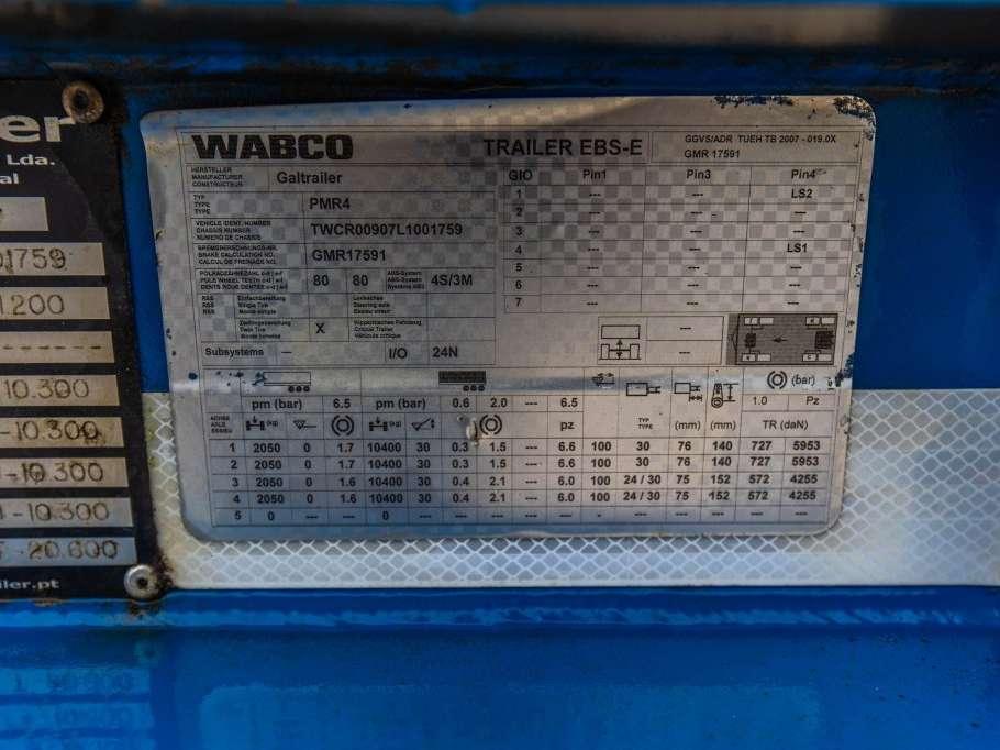 Galtrailer GALTRAILER PMR4 - 41.2 TON Photo 23