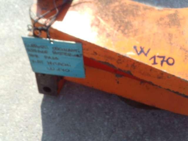 Rear axle support for Fiat Hitachi W170 Photo 4