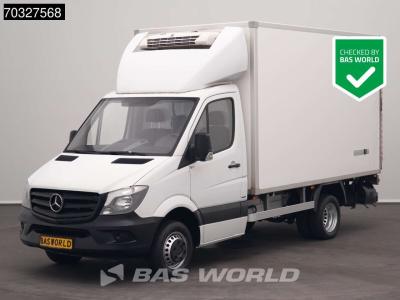 Mercedes-Benz Sprinter 516 CDI Laadklep Zijdeur Koelwagen Thermo King V-300 MAX 230v Stekker Dubbellucht Airco Cr sold by BAS World B.V.