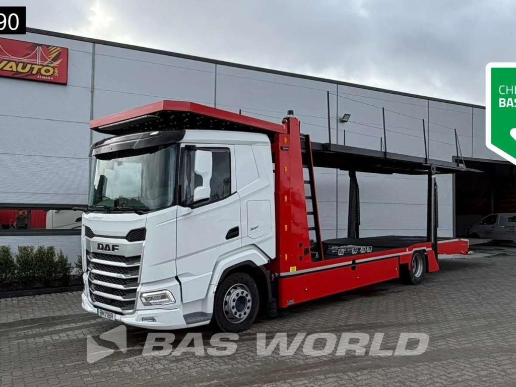 Daf XF 530 XF 4X2 NEW! BASREAL Car transporter Winch 5 spots Sleepercab Retarder ACC Photo 1