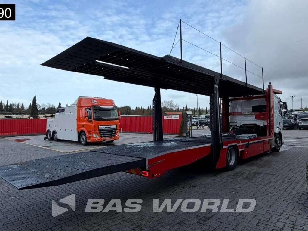 Daf XF 530 XF 4X2 NEW! BASREAL Car transporter Winch 5 spots Sleepercab Retarder ACC Photo 22