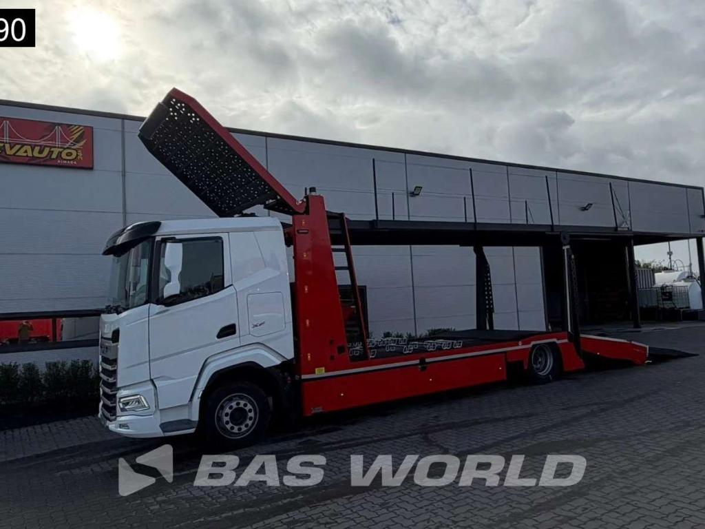 Daf XF 530 XF 4X2 NEW! BASREAL Car transporter Winch 5 spots Sleepercab Retarder ACC Photo 24