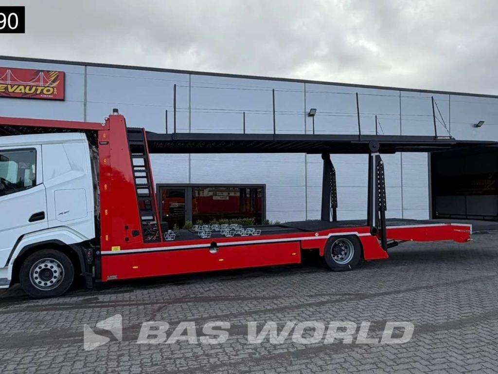 Daf XF 530 XF 4X2 NEW! BASREAL Car transporter Winch 5 spots Sleepercab Retarder ACC Photo 26
