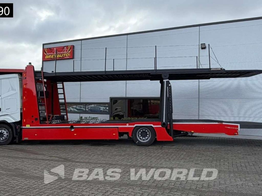 Daf XF 530 XF 4X2 NEW! BASREAL Car transporter Winch 5 spots Sleepercab Retarder ACC Photo 5