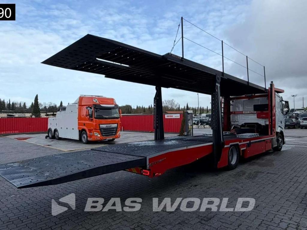 Daf XF 530 XF 4X2 NEW! BASREAL Car transporter Winch 5 spots Sleepercab Retarder ACC Photo 7