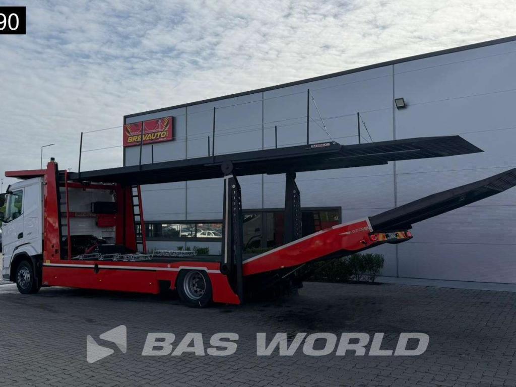 Daf XF 530 XF 4X2 NEW! BASREAL Car transporter Winch 5 spots Sleepercab Retarder ACC Photo 8