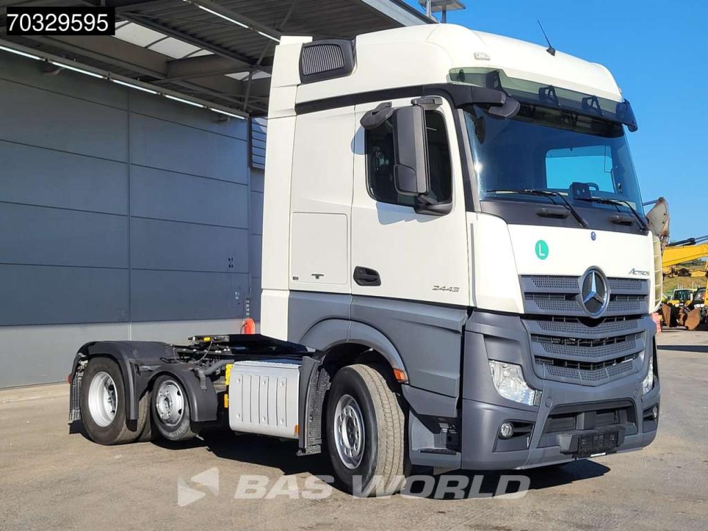 Mercedes-Benz Actros 2443 6X2 BigSpace Retarder Standklima ACC Liftachse Schiebeschüssel Photo 5