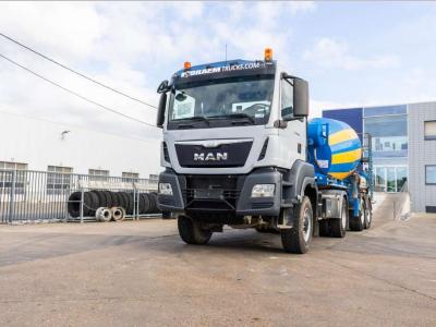 Man TGS 18.400 BLS-4X4+LIEBHERR 10M3(2018) sold by Braem NV