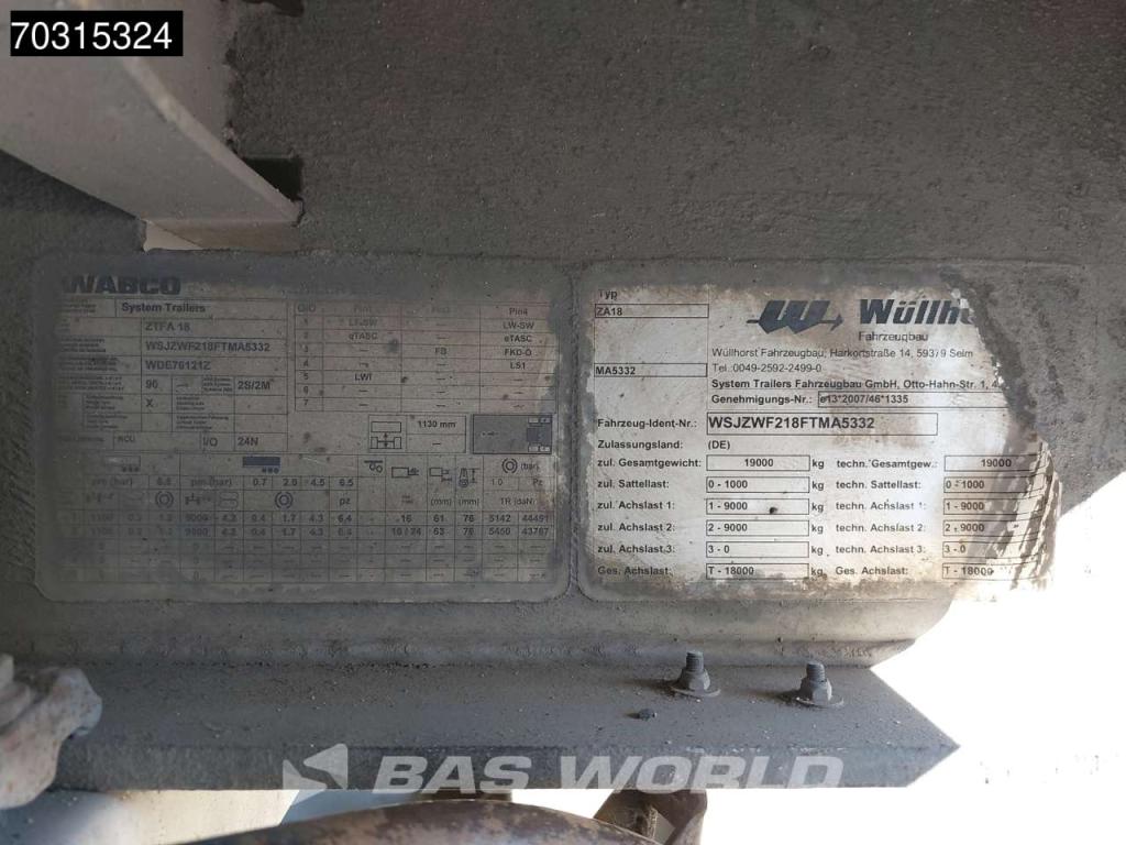Wullhorst ZA18 2 axles Tail gate Photo 29