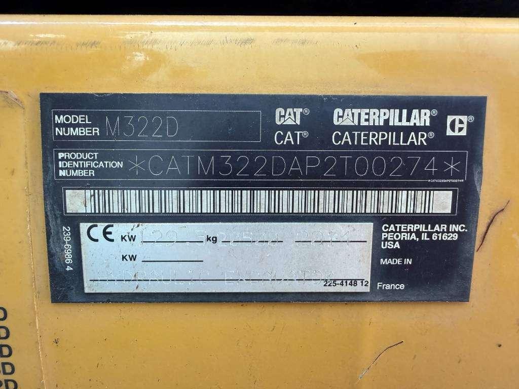 Caterpillar M322D Photo 15