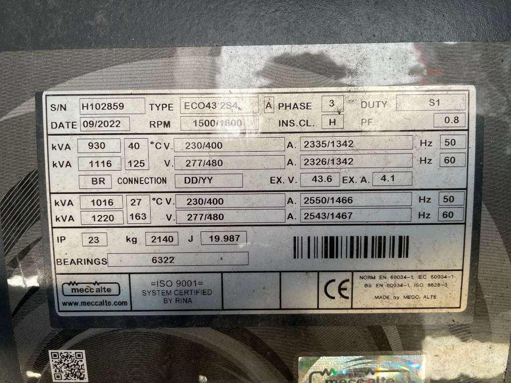Pramac GSW1015B - 1016kVA Used Generator - DPX-12660 Photo 14