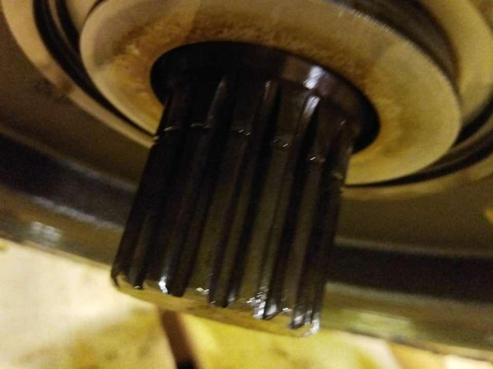 Turntable rotation motor for Hitachi EX 800 Photo 3