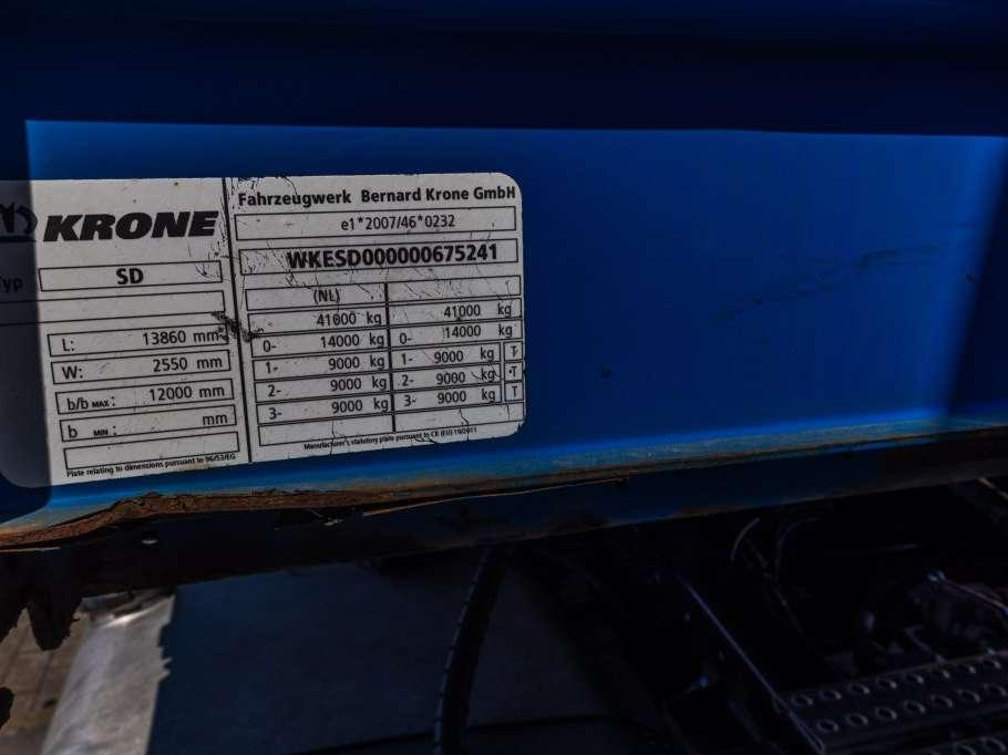 Krone SD P27-ALU BORDEN/RIDEAUX/LADEBOARD Photo 17