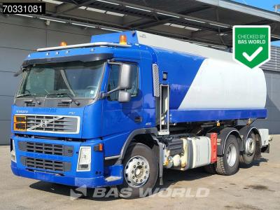 Volvo FM 400 6X2 Stokota Fuel tanker 18.500 liter 4 compartments Lift+steering axle VEB Euro 4 sold by BAS World B.V.