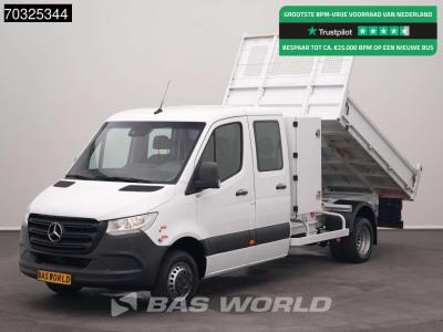 Mercedes-Benz Sprinter 514 CDI Dubbel Cabine Kipper 3,5t Trekhaak Airco Cruise Euro6 Tipper Benne Kieper Airco Tr sold by BAS World B.V.