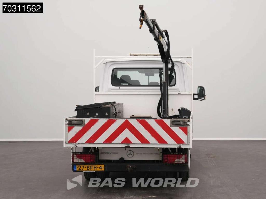 Mercedes-Benz Sprinter 513 CDI Automaat Kraanwagen HIAB 017T Dubbellucht Trekhaak Airco Euro6 Kraan Crane Kranwag Photo 10