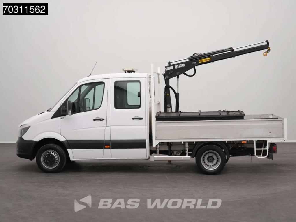 Mercedes-Benz Sprinter 513 CDI Automaat Kraanwagen HIAB 017T Dubbellucht Trekhaak Airco Euro6 Kraan Crane Kranwag Photo 15