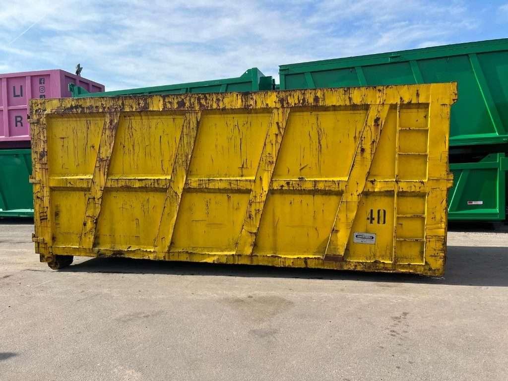 CONTAINER SCARRABILE USATO A CIELO APERTO Photo 4