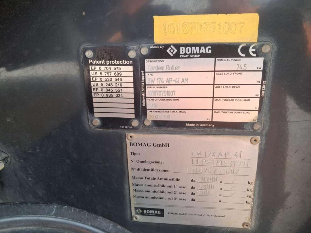 Bomag BW 174 AP-4i AM Photo 12