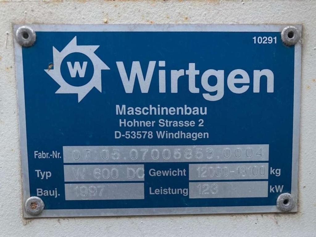 Wirtgen W600DC Photo 9