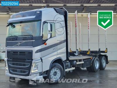 Volvo FH 500 6X2 Timber truck Retarder ACC Lift-Lenkachse Xenon Euro 6 sold by BAS World B.V.