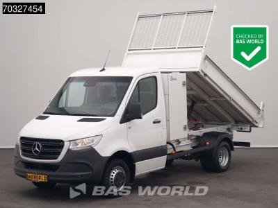 Mercedes-Benz Sprinter 516 CDI Kipper met Kist Dubbellucht 3,5t Trekhaak Airco Cruise MBUX CarPlay Euro6 Tipper B sold by BAS World B.V.