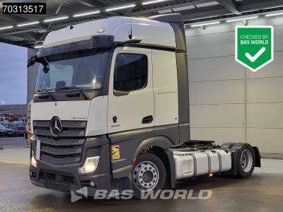 Mercedes Actros 1845 4X2 Bigspace Lowdeck Mirrorcam 2x Tank sold by BAS World B.V.