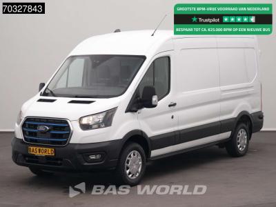 Ford e-Transit 184pk L3H2 L3 Elektrisch 68kWh 317km WLTP Navi Airco Cruise Parkeersensoren v+a SYNC4-Dis sold by BAS World B.V.