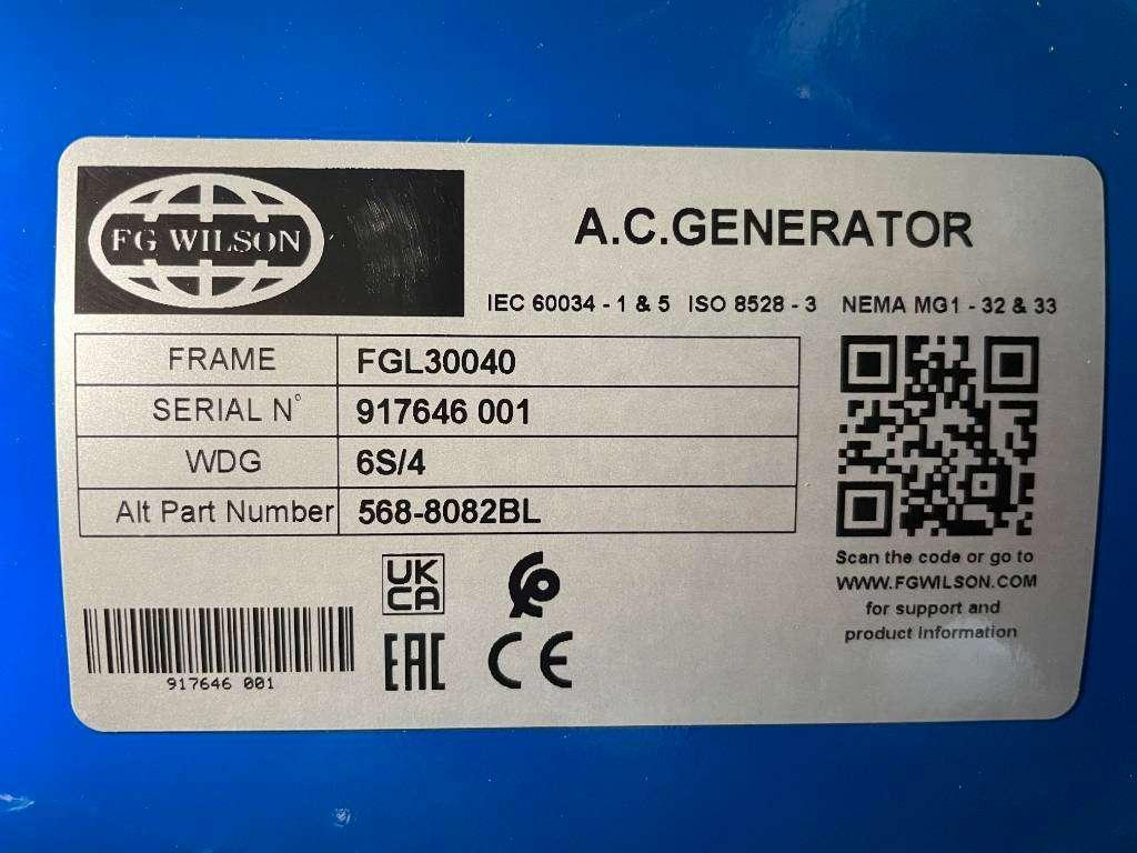 FG Wilson P110-3 - 110 kVA Open Genset - DPX-16008-O Photo 16