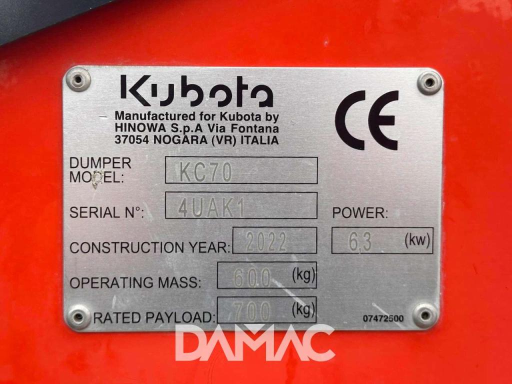 Kubota KC70SL-4P Photo 17