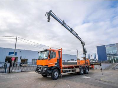 Renault C 430 DXI-6X4+ HIAB 18T/m / 3 EXT sold by Braem NV