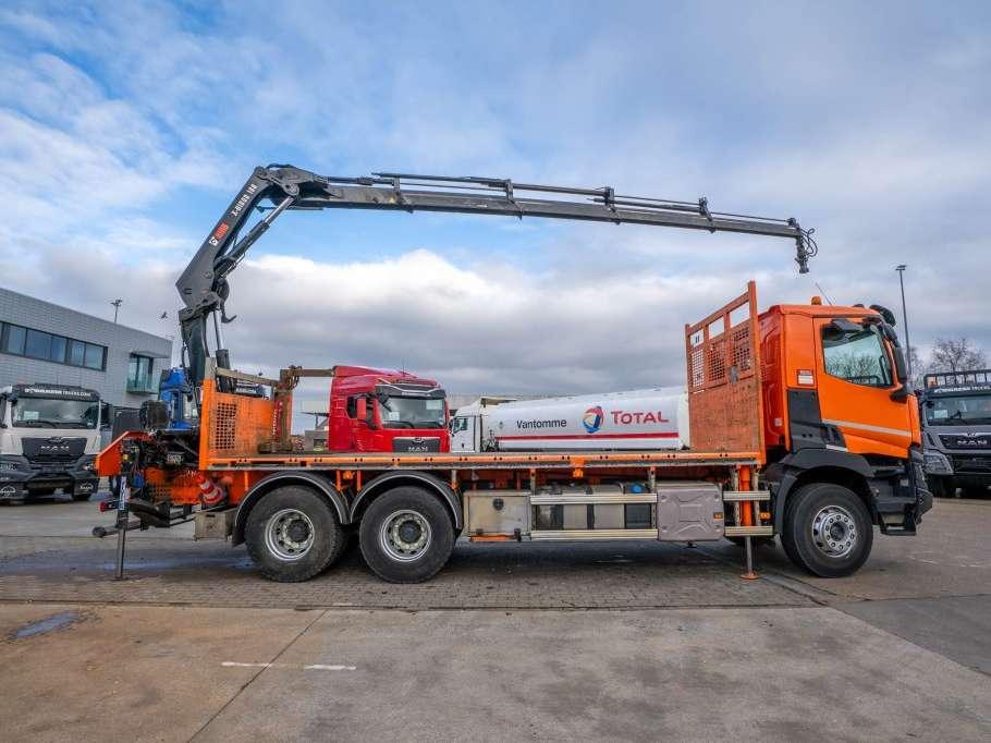 Renault C 430 DXI-6X4+ HIAB 18T/m / 3 EXT Photo 3