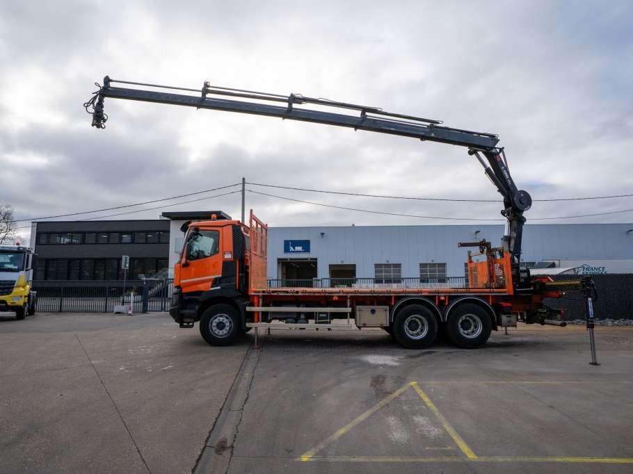 Renault C 430 DXI-6X4+ HIAB 18T/m / 3 EXT Photo 6