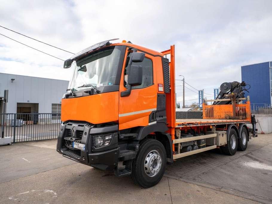 Renault C 430 DXI-6X4+ HIAB 18T/m / 3 EXT Photo 7
