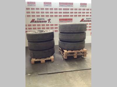 Tire with rim for Kalmar LMV 12-600 sold by Massucco T. Srl Area Ricambi