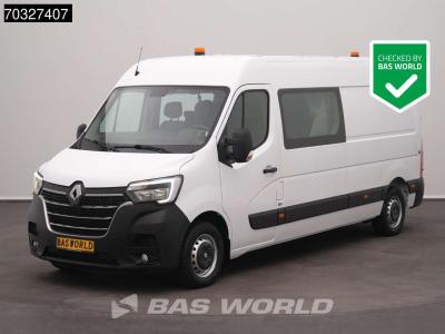 Renault Master 135PK Dubbel Cabine L4H2 LED Airco Parkeersensoren Werkplaatsinrichting Zwaailampen Euro6 L4 sold by BAS World B.V.