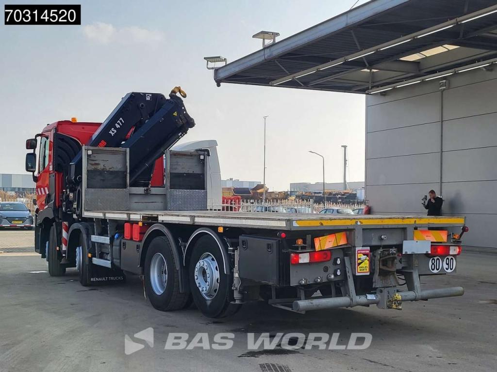 Renault C 460 8X2 HIAB 477EP-2 HIPRO Crane Kran Lift+steering axle Euro 6 Photo 9
