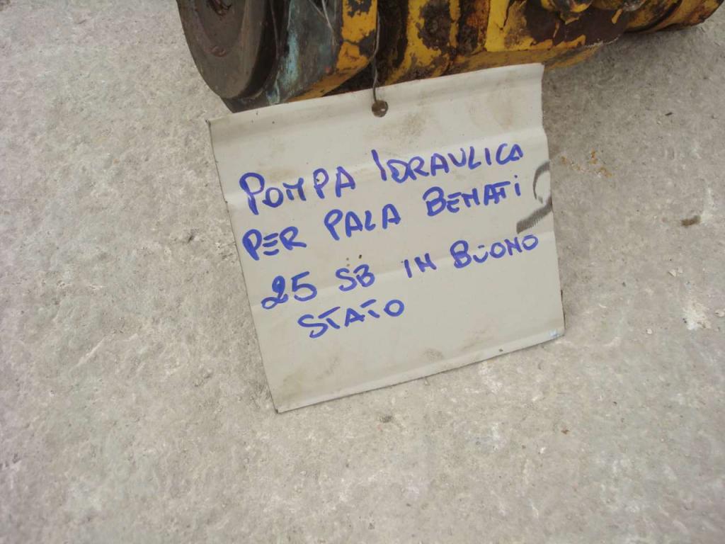 Hydraulic pump for Benati 25SB Photo 5