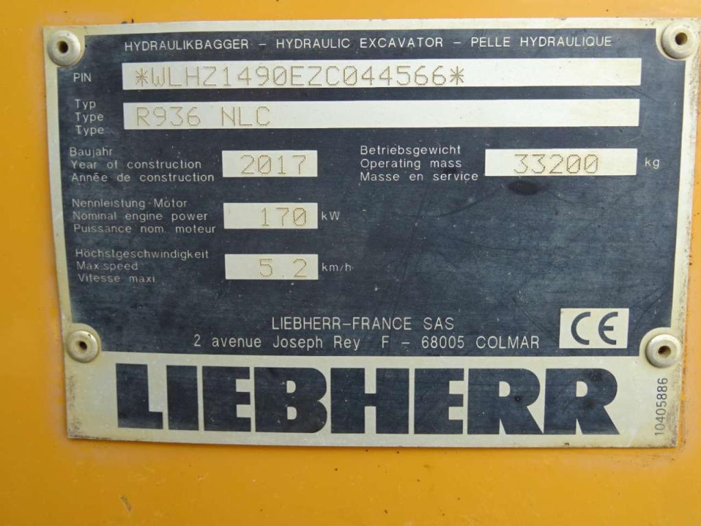 Liebherr R936 NLC Photo 8